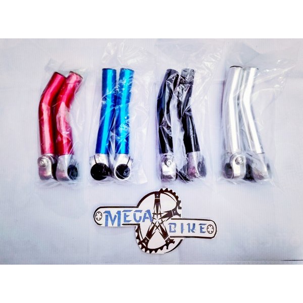 Tanduk ALLOY WARNA PANJANG Bar End hand grip Stang horn Sepeda lipat mtb Handlebar n0 zoom carbon