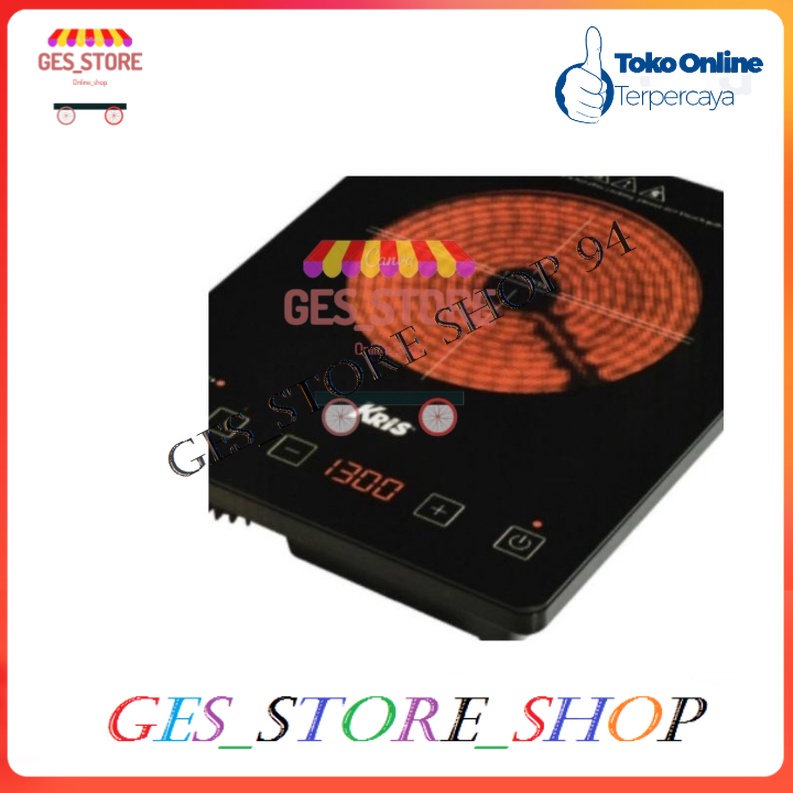 Kris Kompor induksi 1 tungku Keramik Kompor listrik