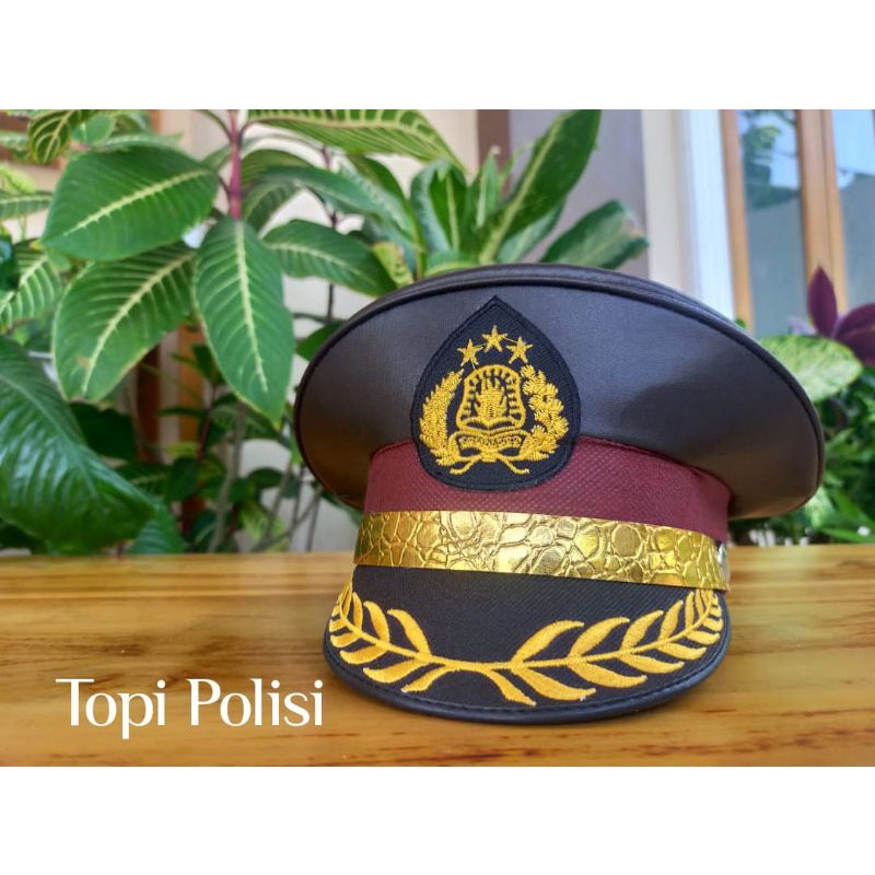 Topi Polisi/Topi Pilot/Topi Tentara/Topi Profesi Anak/Kostum Karnaval