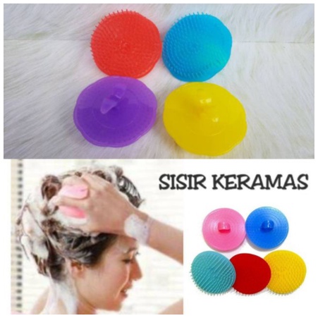 Sisir Keramas Bulat Murah