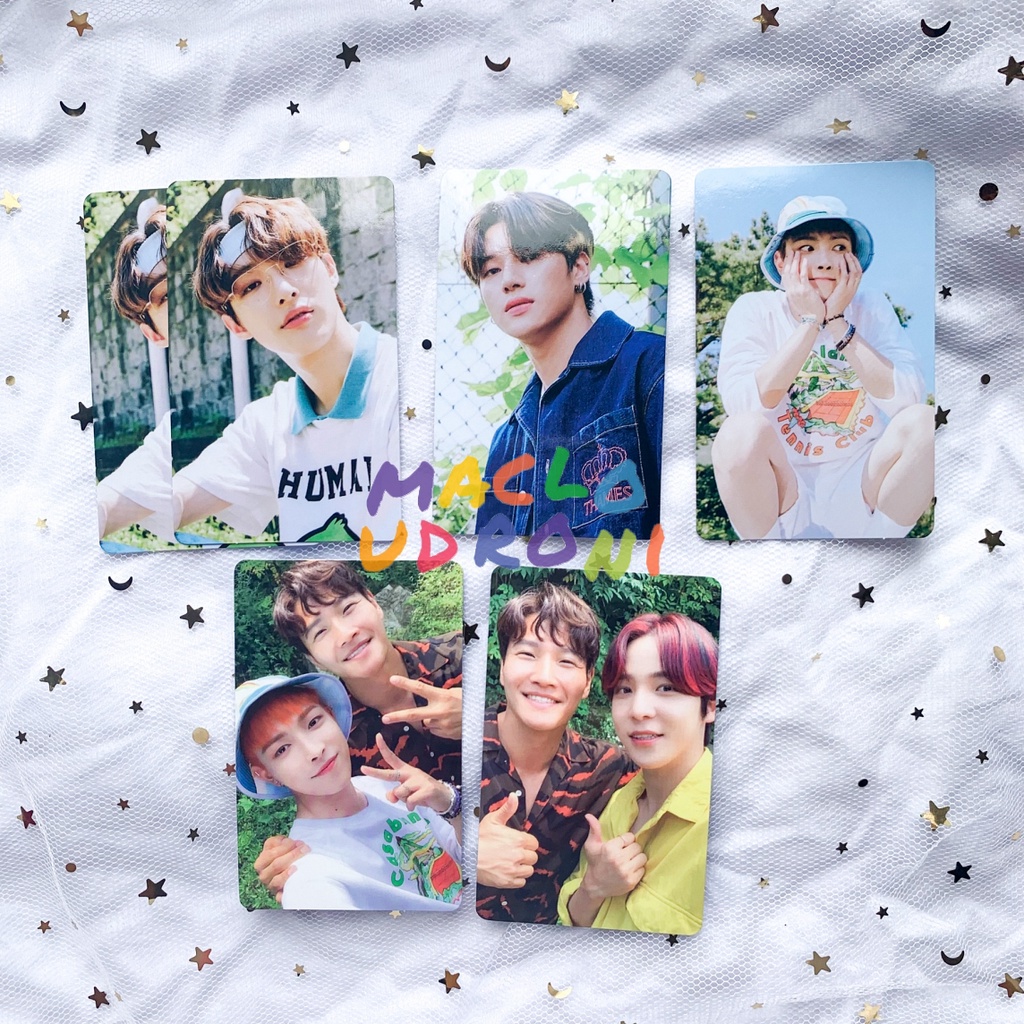 [PHOTOCARD] ATEEZ Season Songs x Kim Jongkook (KJK) - Hongjoong Yunho Mingi Wooyoung PC