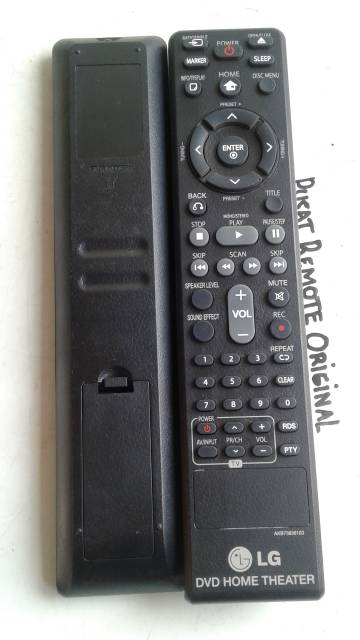 REMOTE REMOT DVD HOME THEATER LG ORIGINAL ASLI AKB SERIES