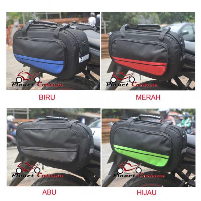 PROMO TERMURAH  SIDE BAG OVAL / SIDEBAG MOTOR / TAS SAMPING MOTOR JAS HUJAN