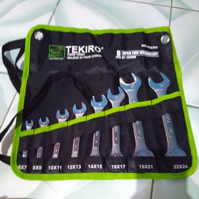Tekiro Kunci Pas Set 8 Pcs ( 6 - 24 Mm )