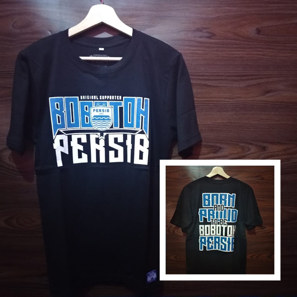 KAOS PERSIB ORIGINAL ONE BLUE ORIGINAL SUPORTER BOBOTOH PERSIB