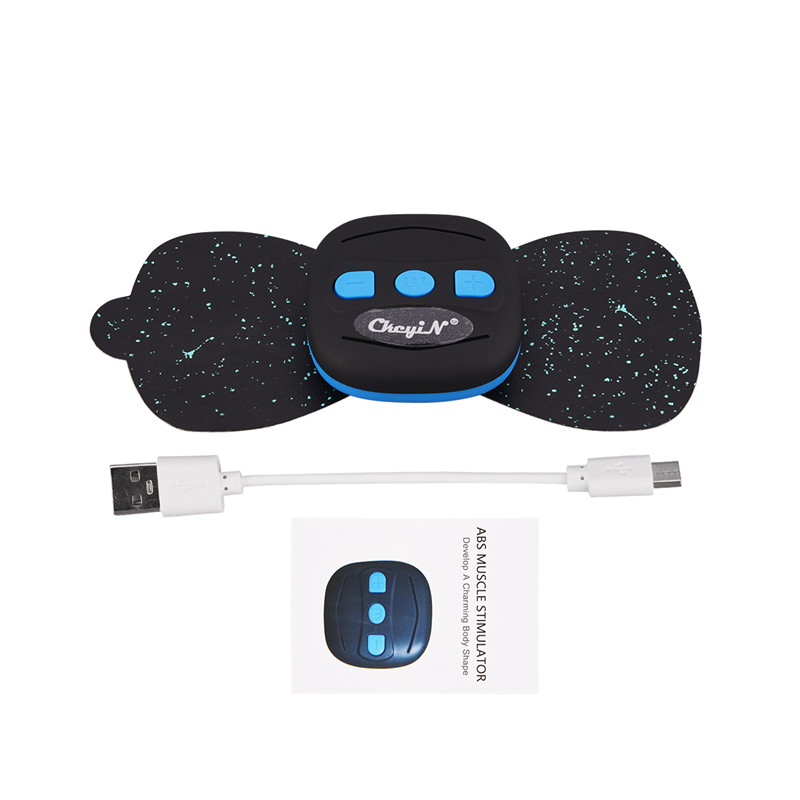 

CkeyiN Portable Mini Electric Neck Massager Cervical Pulse Massage Stimulator Pain Relief with Remote Control