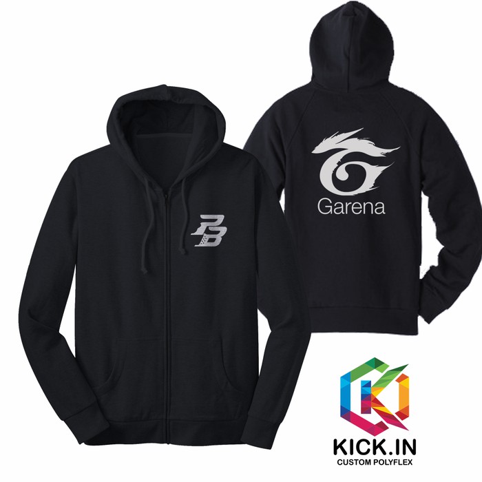 Jaket Jumper / Hoodie Halfzipp Sweater  Garena  Point Blank Polos Custom