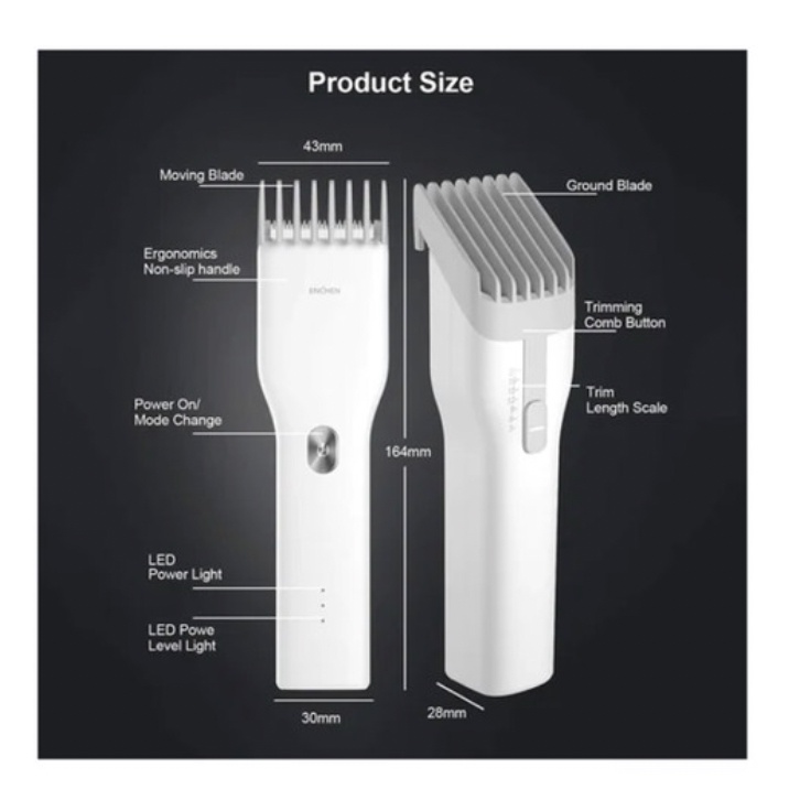Enchen Boost Hair Clipper Alat Cukur Elektrik Hair Clipper Ceramic Trimmer / Alat cukur elektrik / alat cukur rambut