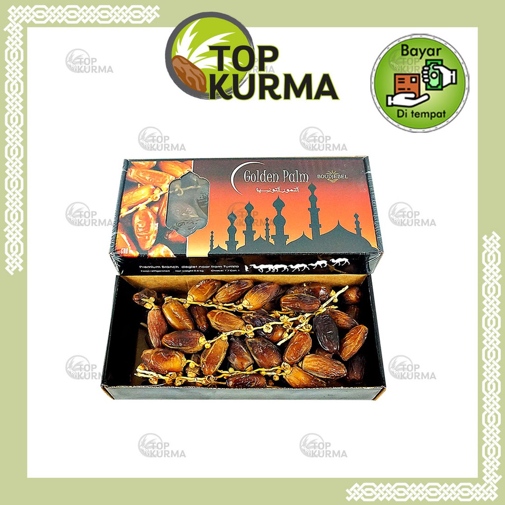 Kurma Tunisia Golden Palm 500gr Original / Kurma Golden Palm Date