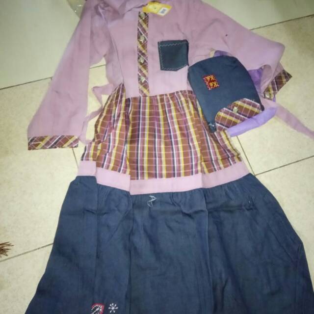 gamis keke anak size 8
