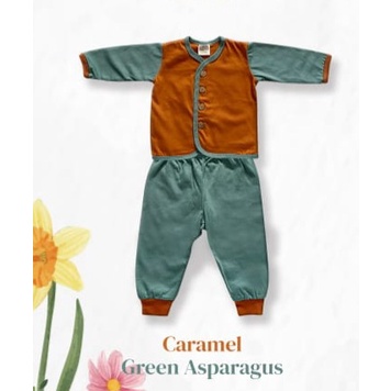 LIbby comfy kombinasi earth colors series 1 setel panjang