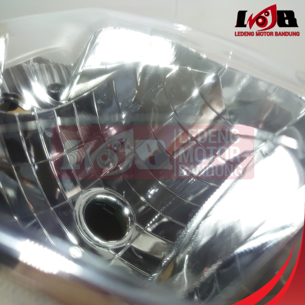 Reflektor Beat Fi Injection Headlamp Kaca Lampu Depan Lokal