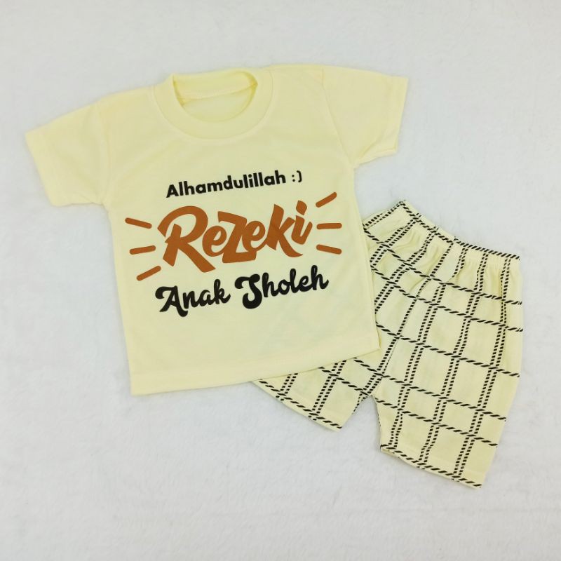 Pakaian Anak Laki-laki size 0-12bulan / Baju Setelan Anak Cowok / Baju Bayi / Baju Anak Soleh