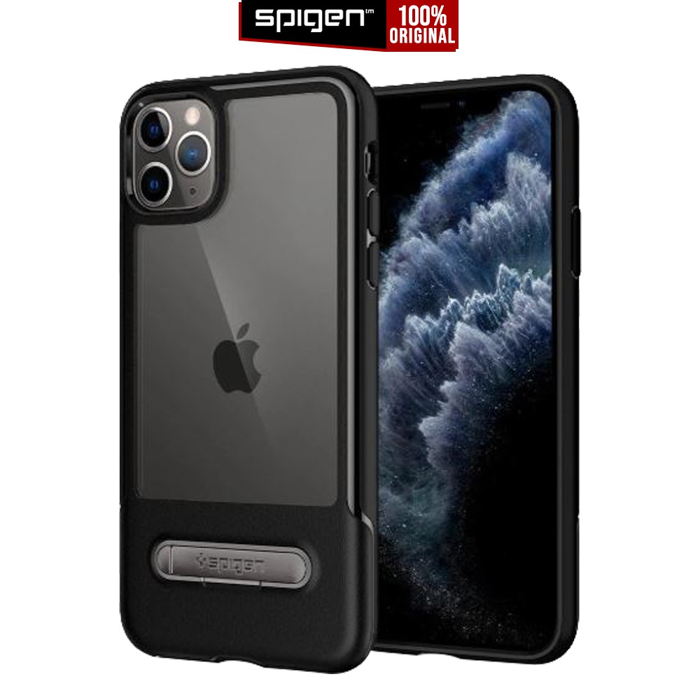 

Case iPhone 11 Pro Max / 11 Pro / 11 Spigen Slim Armor Essential S Stand Casing