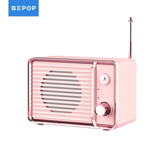 Bepop Speaker Bluetooth Wireless Portable Model Radio Mini