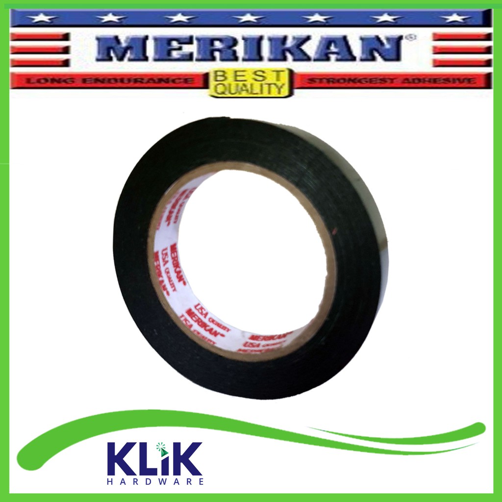 Merikan Double Tape PE Foam Isolasi Double Tape Busa 24 mm x 5 meter