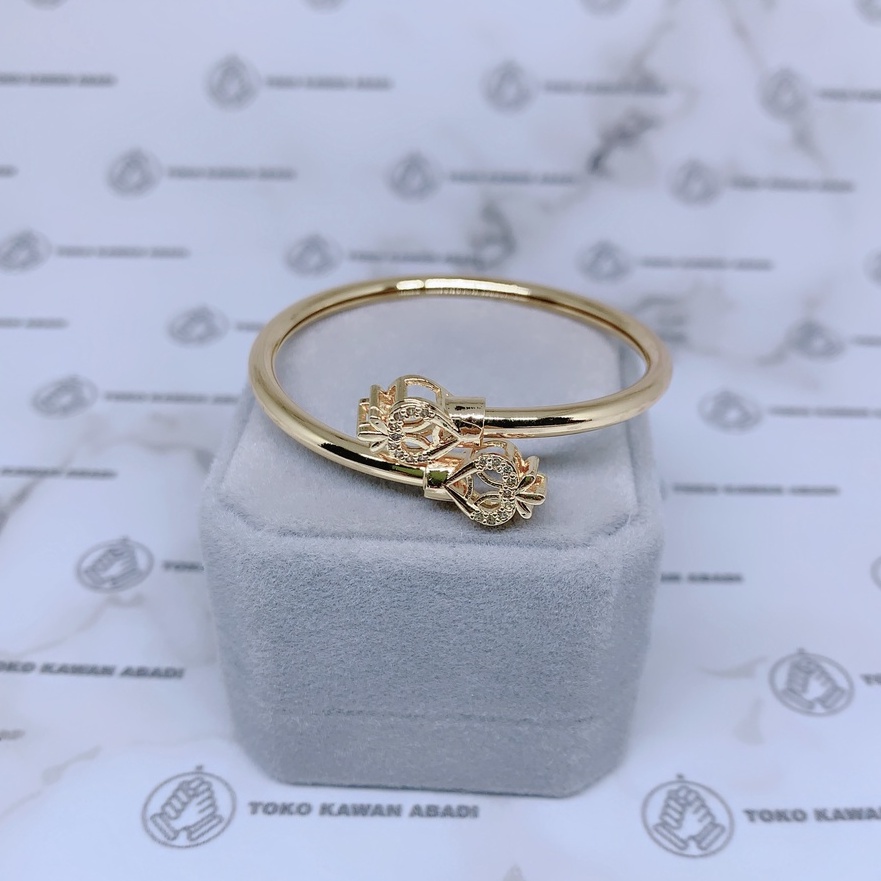 Gelang Tangan Xuping Gold Anak Perempuan Permata Ring Full *09