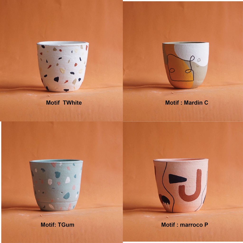 

POT GERABAH - POT LUKIS - BAREL LUKIS - Size Medium