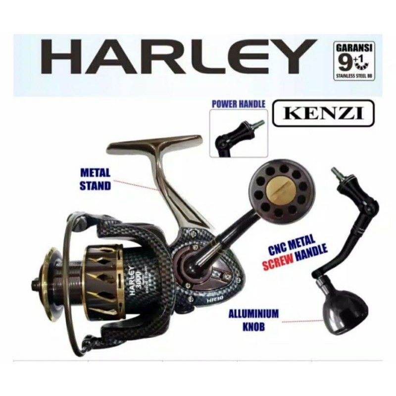 REEL PANCING KENZI HARLEY 5000..POWER HANDLE
