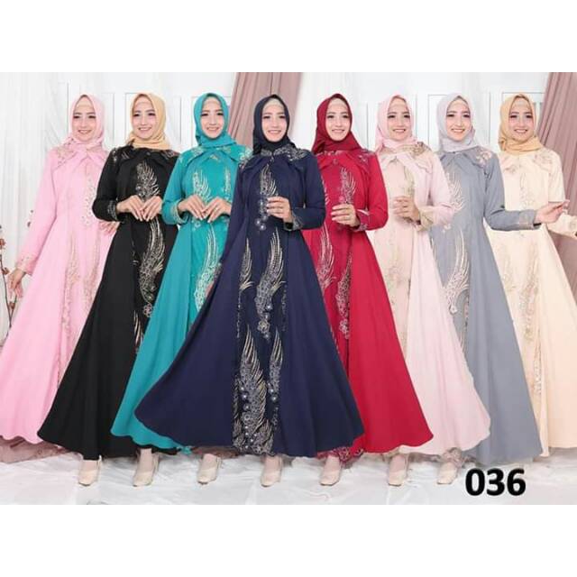 Gamis pesta ori by jemia
