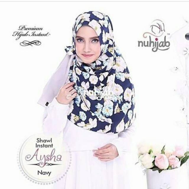 Hijab instan Aysha pashmina instan
