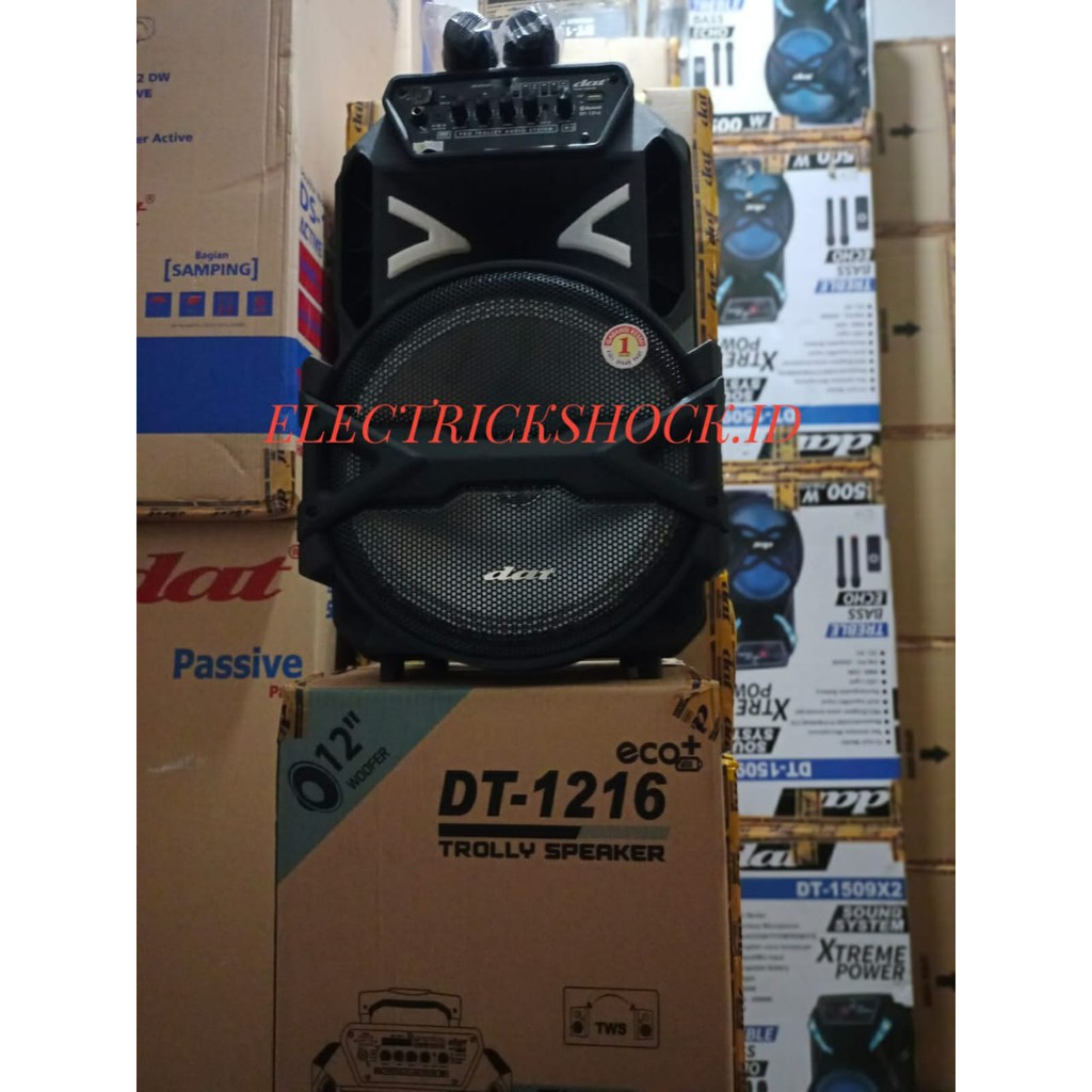 SPEAKER PORTABLE DAT DT 1216 ECO + / DT1216 ECO+ (ORIGINAL)