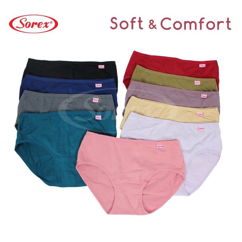 CD wanita MIDI Sorex 1228 Katun Soft &amp; Comfort