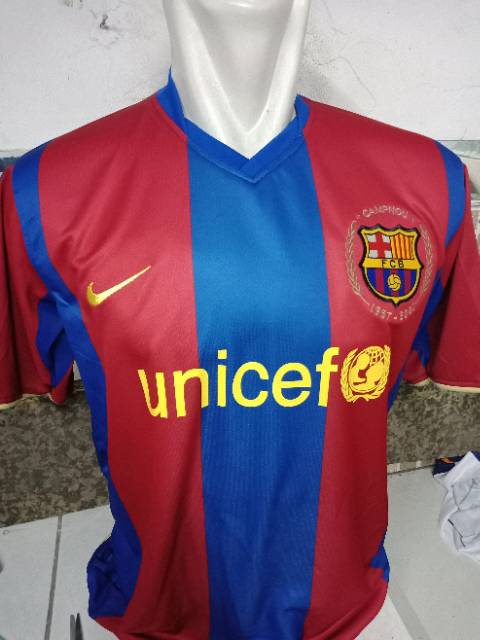 Jersey retro classic barcelona home 2007 grade ori