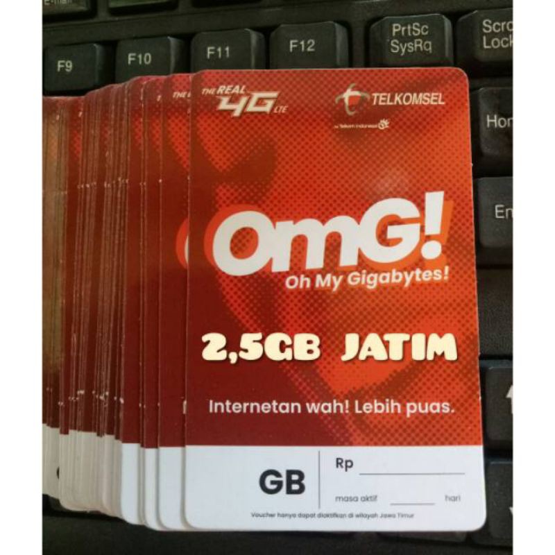 Voucher Telkomsel 2,5 jatim