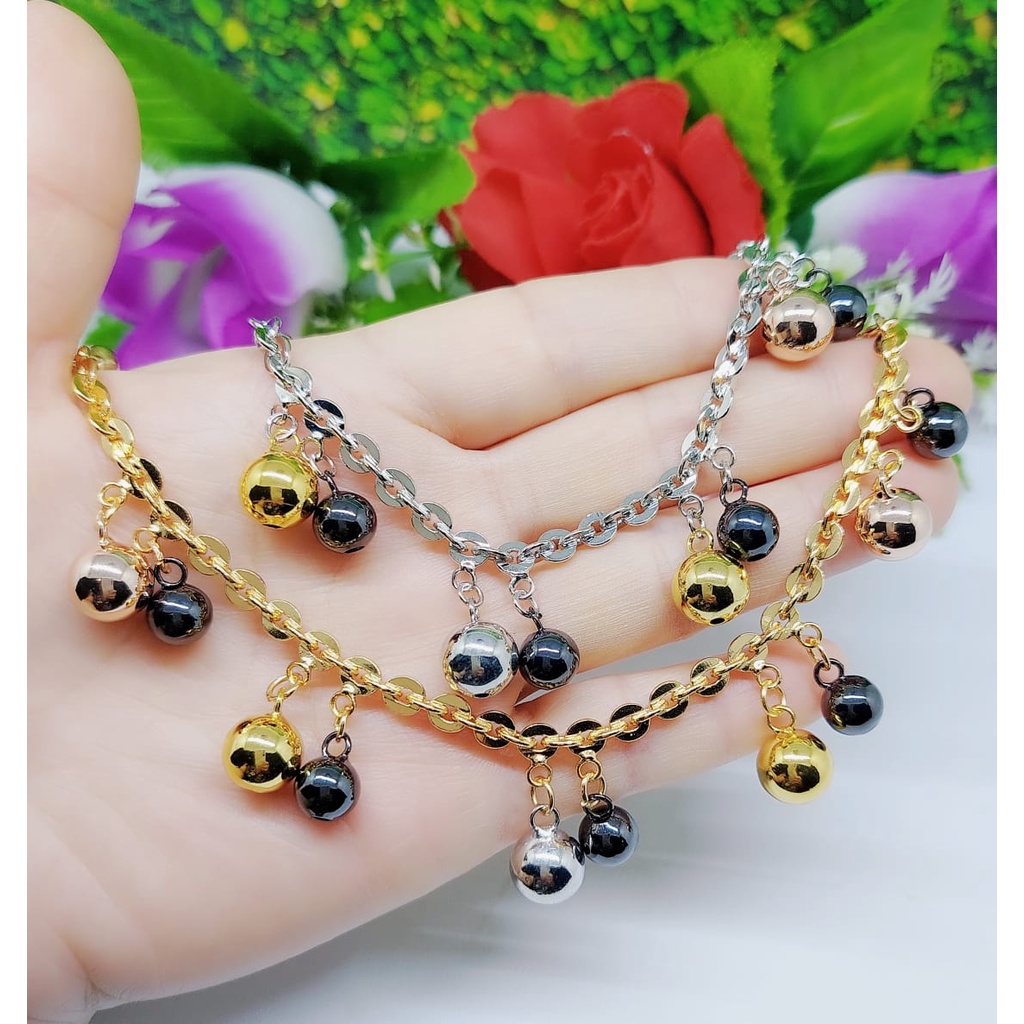 Set perhiasan gelang dan cincin anggur 0269