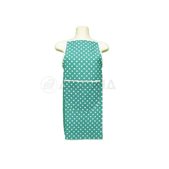 Celemek Masak Motif Polkadot / Apron Masak Motif Polkadot Dewasa