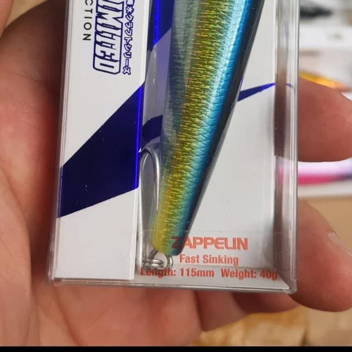 Umpan Lure Zerek Zappelin Singking 115Mm 40Gram