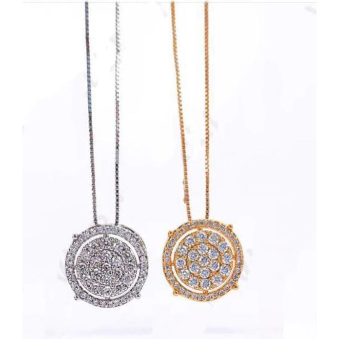 Luxuriousjewelery- Kalung Replika Berlian Eropa