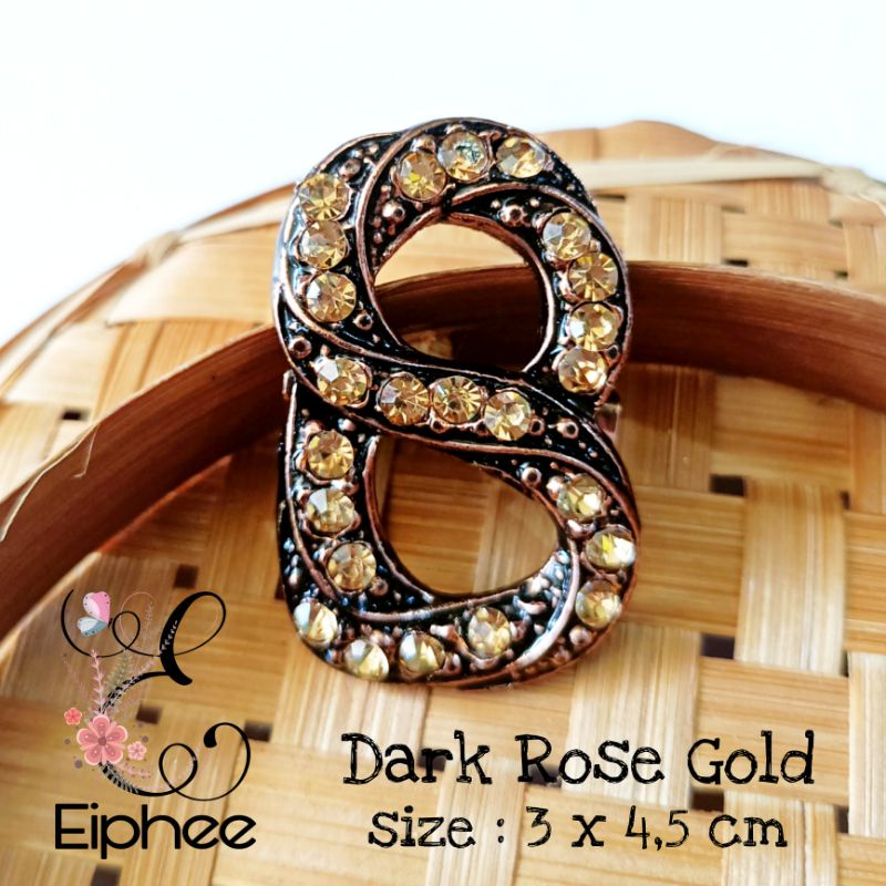 Bros 03. Bross BUTTON  kw, bros button kw , bross buttonscarves kw , bross button-M1 rose gold