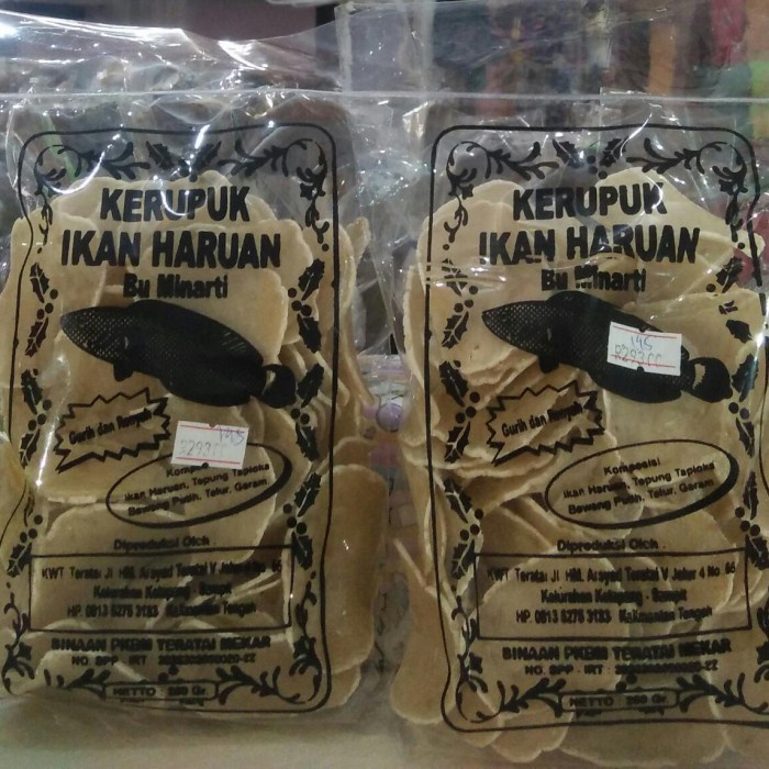 

Kerupuk Ikan Haruan Minarti