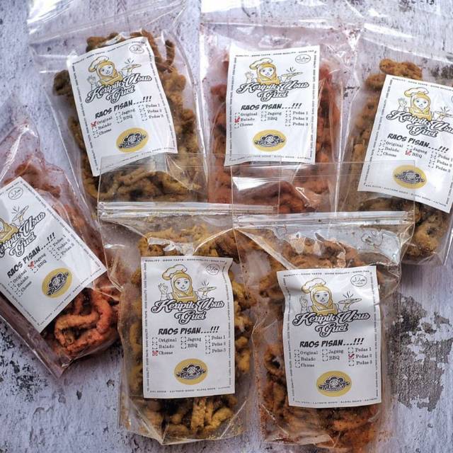 

Kripik usus 500 gram