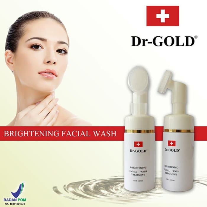 DR.GOLD FACIAL TREATMENT / BRIGHTENING FACIAL WASH DR-GOLD / DR GOLD