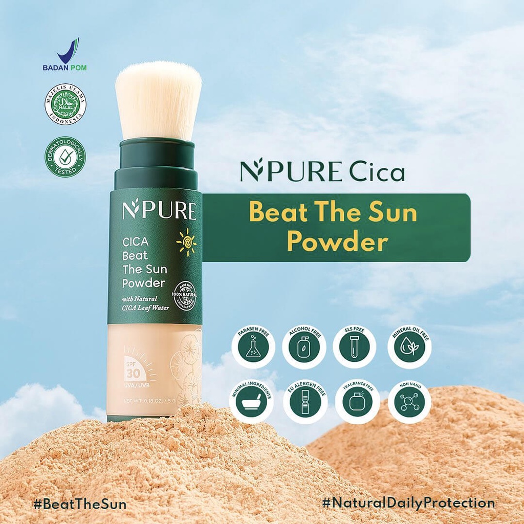 NPURE Cica Beat The Sun Powder