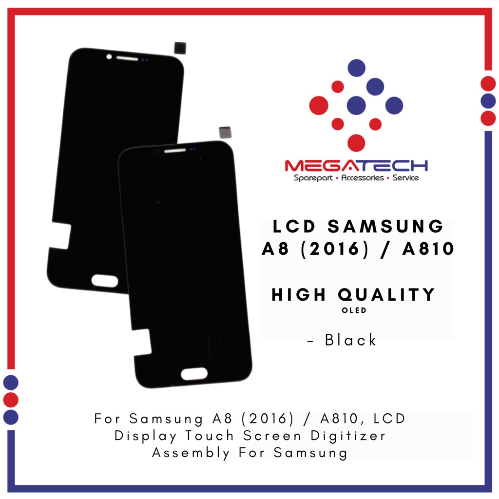 LCD Samsung A8 A810 2016 Fullset Touchscreen