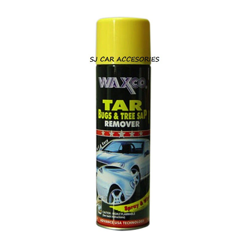 PEMBERSIH NODA MINYAK GETAH POHON PADA EKSTERIOR MOBIL - Waxco Tar Remover 550ML