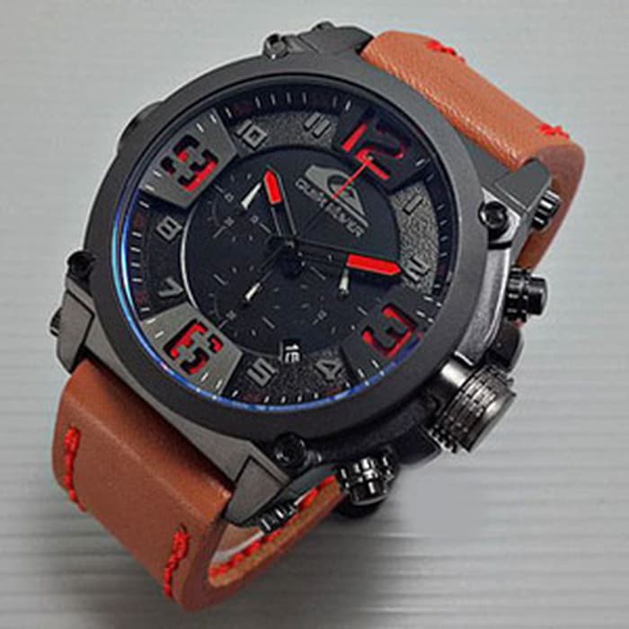 Jam Tangan Pria Quiksilver List Merah