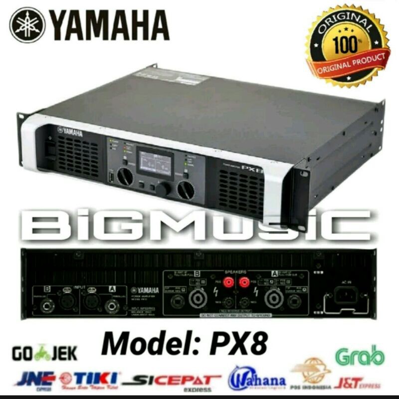 Power Yamaha PX 8 Original Amplifier Yamaha PX8