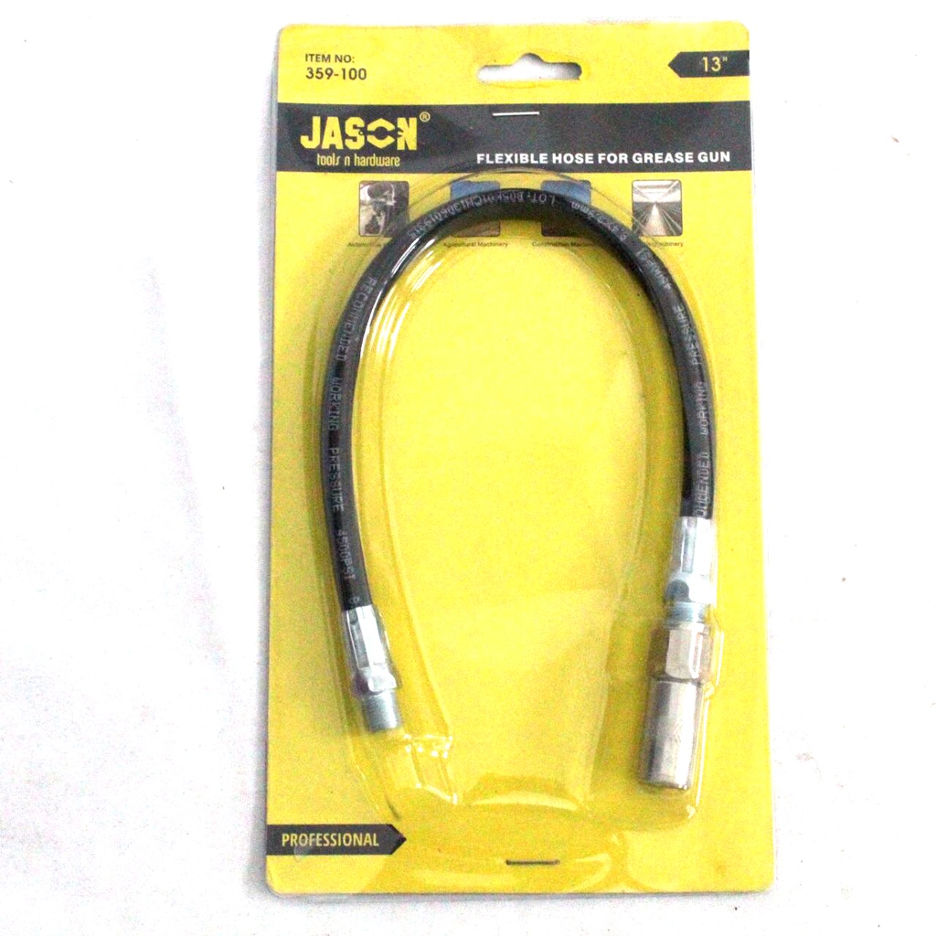 Selang Grease Gun 13 Inch / Flexible Hose 13&quot; JASON (359-100)