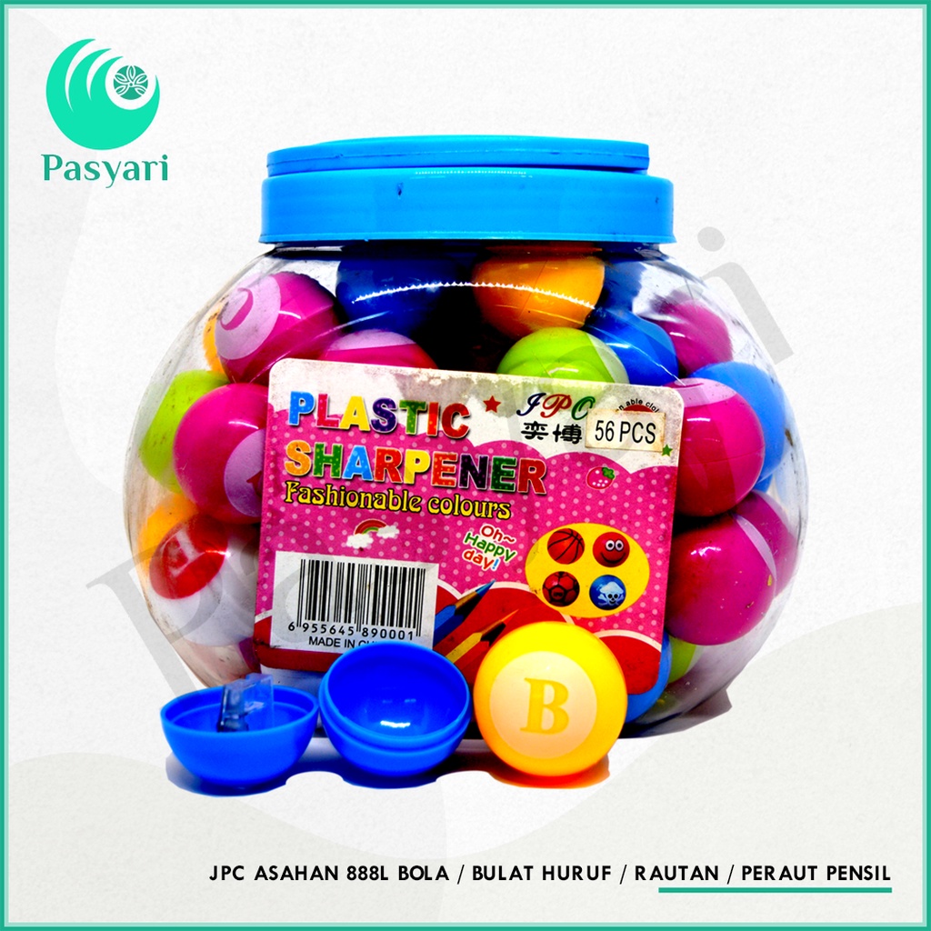 

Jpc Asahan 888l Bola / Bulat Huruf / Rautan / Peraut Pensil