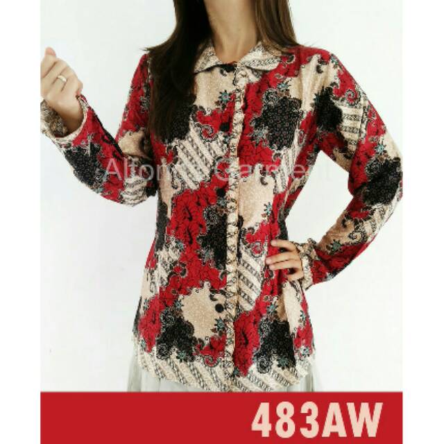 Blouse Batik Wanita, Batik Keraton 483AW