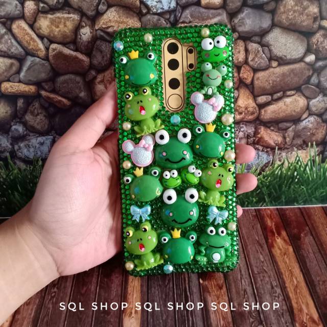 SQL SHOP Case bling keroppi | Phone case custom bling bling