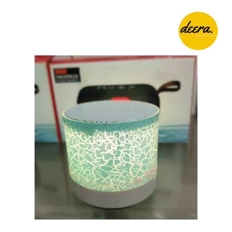 Speaker Bluetooth LED Lampu Warna Warni Lampu Tidur Suara Nyaring