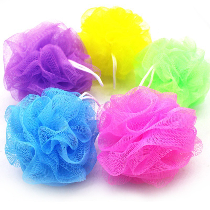 ~ PIYOSHI08 ~ Spons Mandi Bath Sponge Warna Warni Shower Puff Spon PR21