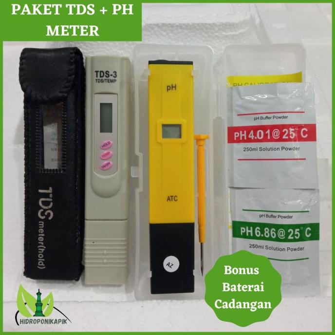 Jual Premium Product!!! Paket Tds Meter Ph Meter Digital Alat Ukur Air ...