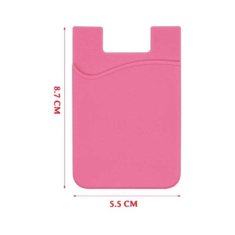 ANG SLOT HOLDER CARD / SARUNG SILIKON TEMPAT KARTU TEMPELAN CASING HP